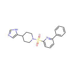 O=S(=O)(c1cccc(-c2ccccc2)n1)N1CCC(c2cnc[nH]2)CC1 ZINC000201783919