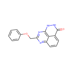 O=c1[nH][nH]c2nc(COc3ccccc3)nc3cccc1c32 ZINC000059298633