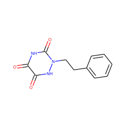 O=c1[nH]c(=O)n(CCc2ccccc2)[nH]c1=O ZINC000143850553