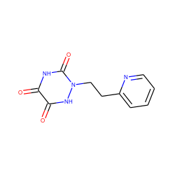 O=c1[nH]c(=O)n(CCc2ccccn2)[nH]c1=O ZINC000143842371