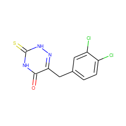 O=c1[nH]c(=S)[nH]nc1Cc1ccc(Cl)c(Cl)c1 ZINC000003250169