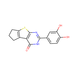 O=c1[nH]c(-c2ccc(O)c(O)c2)nc2sc3c(c12)CCC3 ZINC000096907906