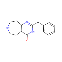 O=c1[nH]c(Cc2ccccc2)nc2c1CCNCC2 ZINC000169351325