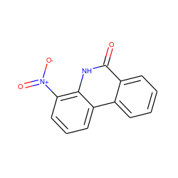 O=c1[nH]c2c([N+](=O)[O-])cccc2c2ccccc12 ZINC000008649468