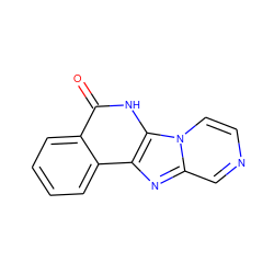 O=c1[nH]c2c(nc3cnccn32)c2ccccc12 ZINC000045394267