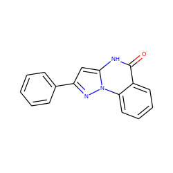 O=c1[nH]c2cc(-c3ccccc3)nn2c2ccccc12 ZINC000043017698