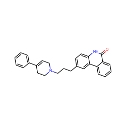 O=c1[nH]c2ccc(CCCN3CC=C(c4ccccc4)CC3)cc2c2ccccc12 ZINC000028525871