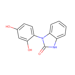 O=c1[nH]c2ccccc2n1-c1ccc(O)cc1O ZINC000072107392