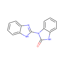 O=c1[nH]c2ccccc2n1-c1nc2ccccc2[nH]1 ZINC000026472877