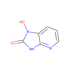 O=c1[nH]c2ncccc2n1O ZINC000095577255