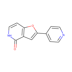 O=c1[nH]ccc2oc(-c3ccncc3)cc12 ZINC000066157014