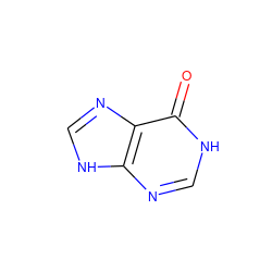 O=c1[nH]cnc2[nH]cnc12 ZINC000018153302