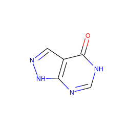 O=c1[nH]cnc2[nH]ncc12 ZINC000013298313