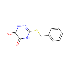 O=c1[nH]nc(SCc2ccccc2)[nH]c1=O ZINC000653728666