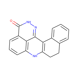 O=c1[nH]nc2c3c([nH]c4cccc1c42)CCc1ccccc1-3 ZINC000150097244