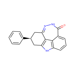 O=c1[nH]nc2c3c([nH]c4cccc1c43)C[C@@H](c1ccccc1)C2 ZINC000150203825