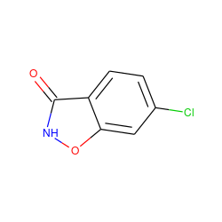 O=c1[nH]oc2cc(Cl)ccc12 ZINC000015923721