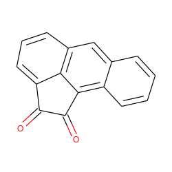 O=c1c(=O)c2c3ccccc3cc3cccc1c32 ZINC000001765793