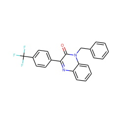 O=c1c(-c2ccc(C(F)(F)F)cc2)nc2ccccc2n1Cc1ccccc1 ZINC001772634552