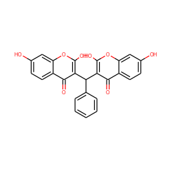 O=c1c(C(c2ccccc2)c2c(O)oc3cc(O)ccc3c2=O)c(O)oc2cc(O)ccc12 ZINC000100788501