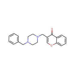 O=c1c(CN2CCN(Cc3ccccc3)CC2)coc2ccccc12 ZINC000019537526