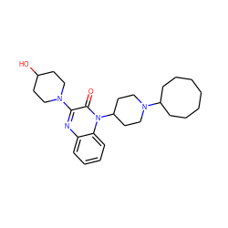 O=c1c(N2CCC(O)CC2)nc2ccccc2n1C1CCN(C2CCCCCCC2)CC1 ZINC000114764955