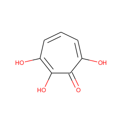 O=c1c(O)cccc(O)c1O ZINC000006091650