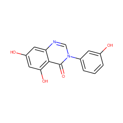 O=c1c2c(O)cc(O)cc2ncn1-c1cccc(O)c1 ZINC000013685414