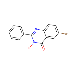 O=c1c2cc(Br)ccc2nc(-c2ccccc2)n1O ZINC000001401805