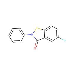 O=c1c2cc(F)ccc2sn1-c1ccccc1 ZINC000036389224