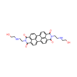 O=c1c2ccc3c4ccc5c(=O)n(CCNCCO)c(=O)c6ccc(c7ccc(c(=O)n1CCNCCO)c2c37)c4c56 ZINC000028640640