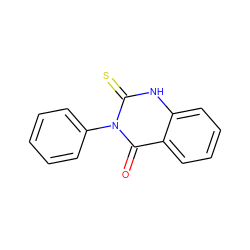 O=c1c2ccccc2[nH]c(=S)n1-c1ccccc1 ZINC000000082858