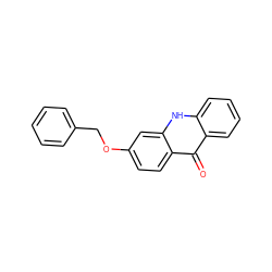 O=c1c2ccccc2[nH]c2cc(OCc3ccccc3)ccc12 ZINC000084712659