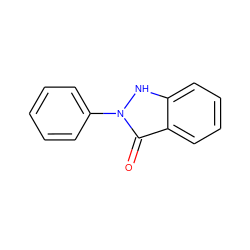 O=c1c2ccccc2[nH]n1-c1ccccc1 ZINC000084460115