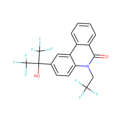 O=c1c2ccccc2c2cc(C(O)(C(F)(F)F)C(F)(F)F)ccc2n1CC(F)(F)F ZINC000043208481