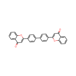 O=c1cc(-c2ccc(-c3ccc(-c4cc(=O)c5ccccc5o4)cc3)cc2)oc2ccccc12 ZINC000036310629