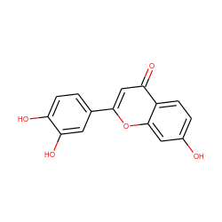 O=c1cc(-c2ccc(O)c(O)c2)oc2cc(O)ccc12 ZINC000006092199