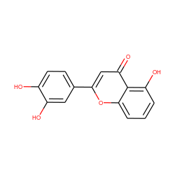 O=c1cc(-c2ccc(O)c(O)c2)oc2cccc(O)c12 ZINC000000039317