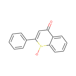 O=c1cc(-c2ccccc2)[s+]([O-])c2ccccc12 ZINC000253641139