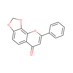 O=c1cc(-c2ccccc2)oc2c3c(ccc12)OCO3 ZINC000474605270