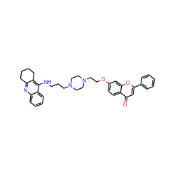 O=c1cc(-c2ccccc2)oc2cc(OCCN3CCN(CCCNc4c5c(nc6ccccc46)CCCC5)CC3)ccc12 ZINC000096285565