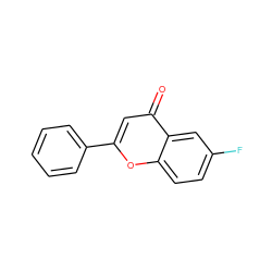 O=c1cc(-c2ccccc2)oc2ccc(F)cc12 ZINC000000135415