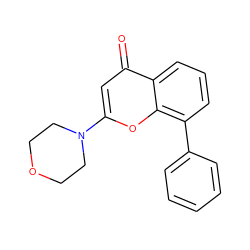 O=c1cc(N2CCOCC2)oc2c(-c3ccccc3)cccc12 ZINC000000006014