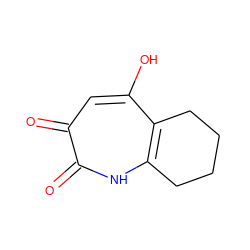 O=c1cc(O)c2c([nH]c1=O)CCCC2 ZINC000013605943