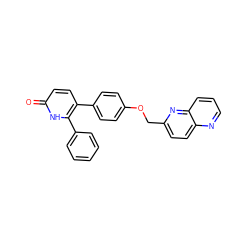 O=c1ccc(-c2ccc(OCc3ccc4ncccc4n3)cc2)c(-c2ccccc2)[nH]1 ZINC000473154657