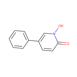 O=c1ccc(-c2ccccc2)cn1O ZINC000045286533