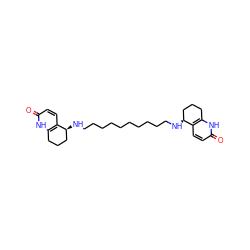 O=c1ccc2c([nH]1)CCC[C@@H]2NCCCCCCCCCCN[C@H]1CCCc2[nH]c(=O)ccc21 ZINC000003870441