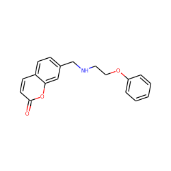 O=c1ccc2ccc(CNCCOc3ccccc3)cc2o1 ZINC000013800776