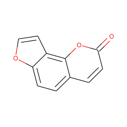 O=c1ccc2ccc3occc3c2o1 ZINC000000073700