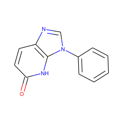 O=c1ccc2ncn(-c3ccccc3)c2[nH]1 ZINC000096029044